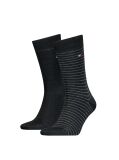 Black 2-Pack TH Men Stripe Socks  Men