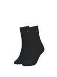 Black 2-Pack Stretch Cotton Blend Women Socks  Women