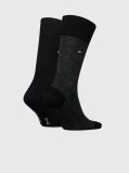Black Tommy Hilfiger Men'S Classic Socks 2 Pack  Men