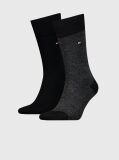 Black Tommy Hilfiger Men'S Classic Socks 2 Pack  Men