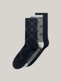 Multi Tommy Hilfiger Women's Classic Socks 3 pack Gift Box  Women