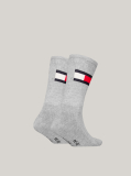 Grey Tommy Hilfiger Socks 2 Pack  Kids Unisex