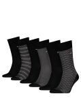 Black 6-Pack Socks Gift Set  Men