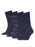 Blue 4-Pack Socks Gift Set  Men