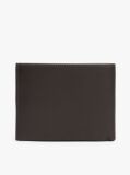 Brown Mesh Flap Wallet  Men