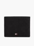 Black Leather Credit Card Wallet  Men
