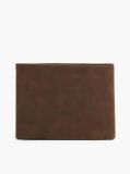Brown Leather Flap Wallet  Men