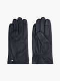 Blue Essential Enamel Flag Leather Gloves  Men