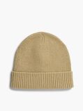Brown Hilfiger Flag Beanie with Cashmere  Men