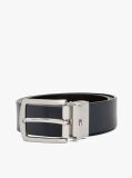 Blue Reversible Leather Belt  Men