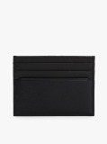Black TH Business Leather Card Holder  Men