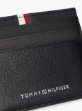 Black TH Business Leather Card Holder  Men