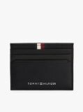 Black TH Business Leather Card Holder  Men