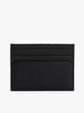 Black TH Business Leather Card Holder  Men
