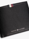 Black TH Business Corporate Leather Wallet  Men