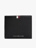 Black TH Business Corporate Leather Wallet  Men