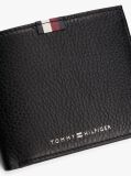Black TH Business Corporate Leather Wallet  Men