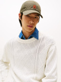 Green Contrast TH Monogram Baseball Cap  Men
