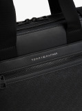Black TH Monogram Laptop Bag  Men