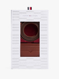 Brown TH Crest Leather Belt And Card Holder Gift Box  Men