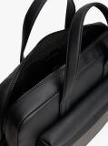 Black Hilfiger Flag Ribbed Pocket Laptop Bag  Men