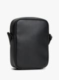 Black Hilfiger Flag Ribbed Crossbody Reporter Bag  Men