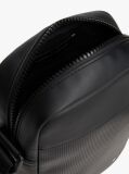 Black Hilfiger Flag Ribbed Crossbody Reporter Bag  Men
