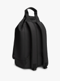 Black Metal Logo Crossbody Sling Bag  Men