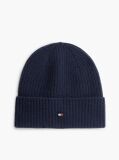 Blue Hilfiger Flag Pure Cashmere Beanie  Men