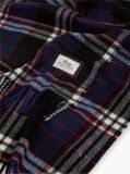 Multi Pure Wool Jacquard Check Scarf  Men
