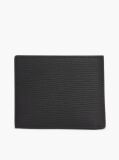 Black TH Business Leather Bifold Credit Card Wallet  Men