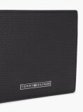 Black TH Business Leather Bifold Credit Card Wallet  Men