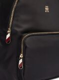 Black Metallic Detail Backpack  Women