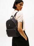 Black Metallic Detail Backpack  Women