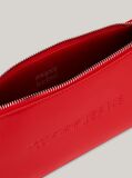 Red Essential Embossed Logo Shoulder Bag  Women