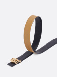 Multi TH Monogram Reversible Leather Belt  Women