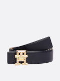 Multi TH Monogram Reversible Leather Belt  Women
