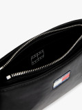 Black Essential Smooth Shoulder Bag  Women