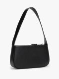 Black Essential Smooth Shoulder Bag  Women