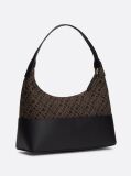 Black TH Monogram Jacquard Shoulder Bag  Women