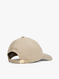 Beige Chic Five-Panel Baseball Cap  Women