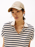 Beige Chic Five-Panel Baseball Cap  Women