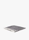 Blue Linen Square Scarf  Women