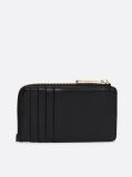 Black TH Monogram Jacquard Slim Wallet  Women