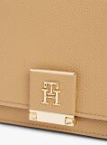 Brown TH Monogram Flap Closure Crossbody Bag  Women