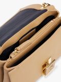 Brown TH Monogram Flap Closure Crossbody Bag  Women