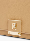 Brown TH Monogram Flap Closure Crossbody Bag  Women