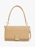 Brown TH Monogram Flap Closure Crossbody Bag  Women