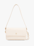 Beige TH Monogram Convertible Crossbody Bag  Women
