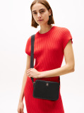 Black Hilfiger Monotype Strap Camera Bag  Women